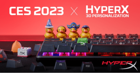 通过“3D打印”实现游戏外设个性化定制！PG电子HyperX推出“HX3D”(图2)